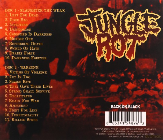 Jungle Rot: Slaughter The Weak Warzone [2CD]