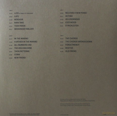 Nils Frahm: Old Friends New Friends [2xWinyl]