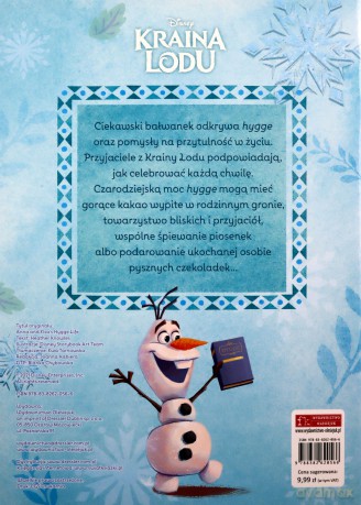 Kraina Lodu Olaf odkrywa hygge Przytulna opowiastka - Heather Knowles [KSIĄŻKA]