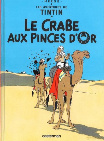Tintin Le Crabe aux pinces d'or [KOMIKS]