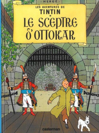 Tintin Le Sceptre d'Ottokar [KOMIKS]