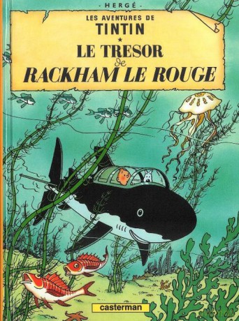 Tintin Le Tresor de Rackham le rouge [KOMIKS]