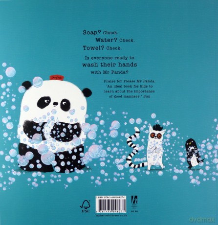 Wash Your Hands, Mr Panda - Steve Antony [KSIĄŻKA]