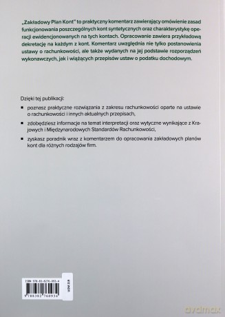 Zakładowy Plan Kont - praktyczne przykłady księgowań - Katarzyna Trzpioła [KSIĄŻKA]