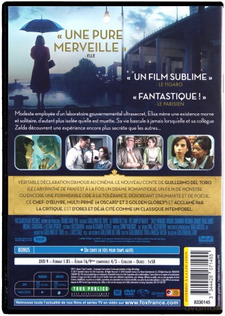 The Shape of Water (Kształt wody) [DVD]