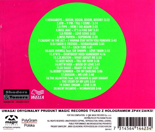 Mega Pop-Dance Hits! Dziewczyna 4 [CD]