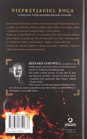 Nieprzyjaciel boga - Bernard Cornwell [KSIĄŻKA]