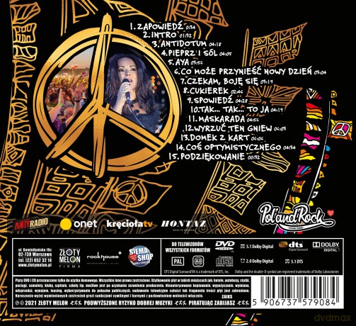 Kasia Kowalska: Live Pol’And’Rock 2021 (digipack) [DVD]+[CD]