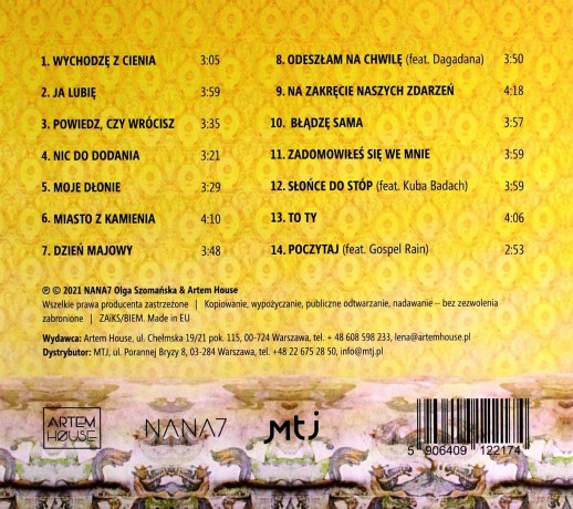 Olga Szomańska: Ja lubię [CD]