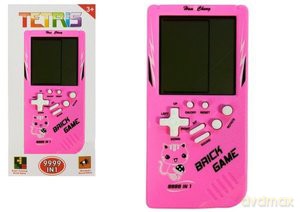 Gra Elektroniczna Tetris Brick Game Różowa [GRA]