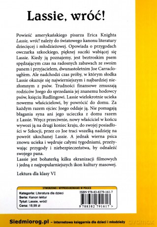 Lessie, wróć! - Eric Knight [KSIĄŻKA]