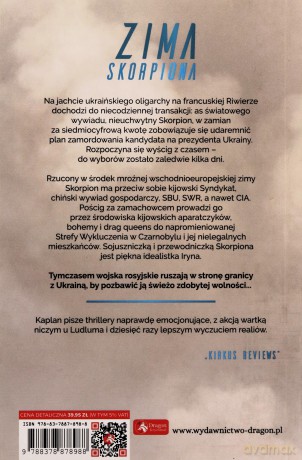 Zdrada Skorpiona/Zima Skorpiona - Andrew Kaplan [KSIĄŻKA]