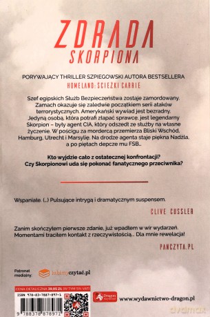 Zdrada Skorpiona/Zima Skorpiona - Andrew Kaplan [KSIĄŻKA]