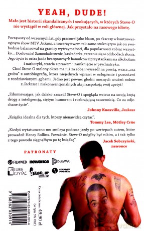 Steve-O. Profesjonalny idiota - STEPHEN STEVE-O-GLOVER, DAVID PEISNER [KSIĄŻKA]