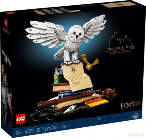 Harry Potter 76391 Ikony Hogwartu - Hedwiga (edycja kolekcjonerska) [KLOCKI]