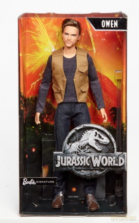 Lalka Barbie Jurassic World Owen