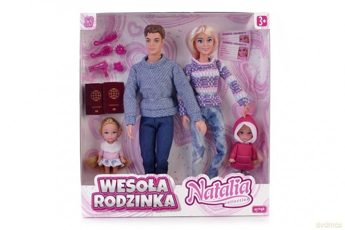 Lalka Natalia 29 cm w zestawie