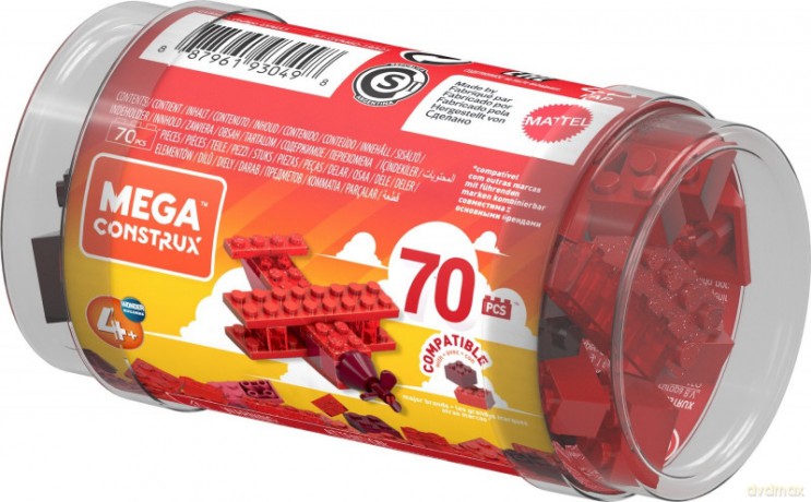 Mega Construx Mała tuba czerwona [KLOCKI]