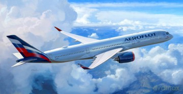 Model do sklejania Airbus A350-900 1/144