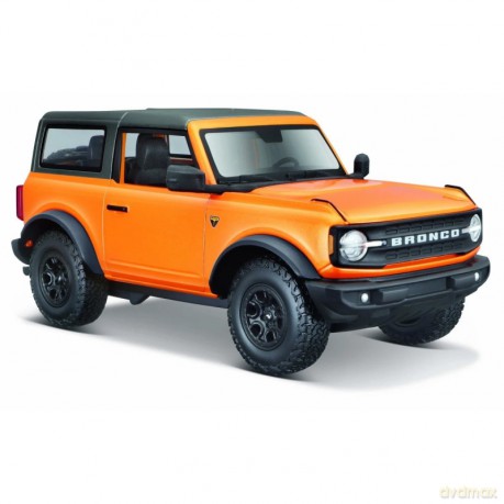 Model kompozytowy Ford Bronco Badlands 1:24 pomarańczowy