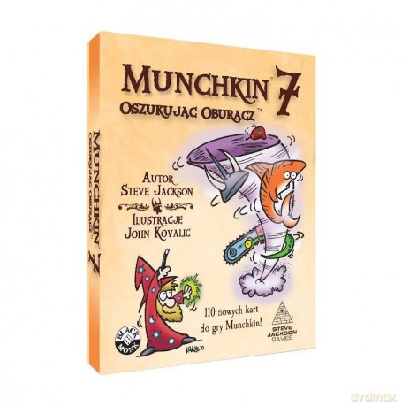 Munchkin 7 Oszukując oburącz Dodatek [GRA]