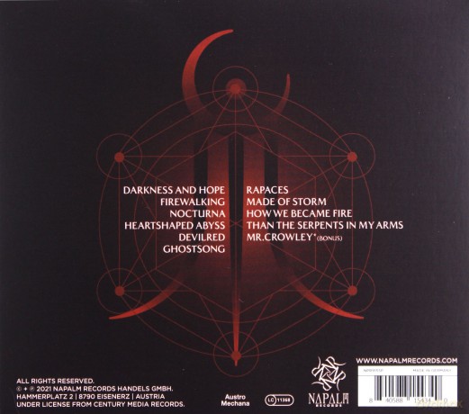 Moonspell: Darkness And Hope (digipack) [CD]