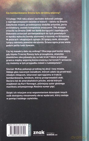 Drezno 1945. Ogień i mrok - Sinclair McKay [KSIĄŻKA]
