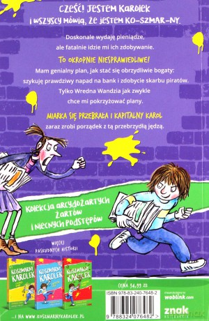 Koszmarny Karolek i napad na bank - Francesca Simon [KSIĄŻKA]