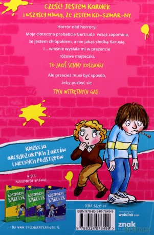 Koszmarny Karolek i wstrętne gacie - Francesca Simon [KSIĄŻKA]