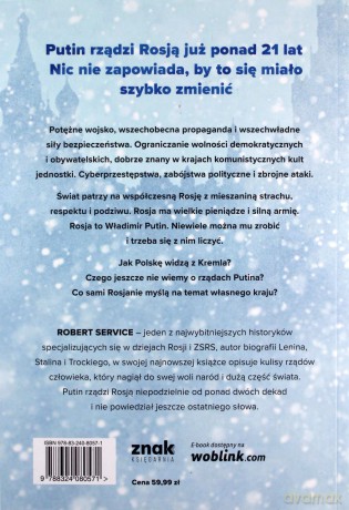 Na Kremlu wiecznie zima. Rosja za drugich rządów Putina - Robert Service [KSIĄŻKA]