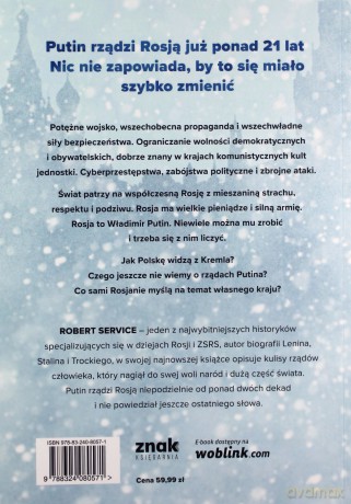 Na Kremlu wiecznie zima. Rosja za drugich rządów Putina - Robert Service [KSIĄŻKA]