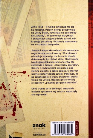 Ostatni świadek. Historie strażników hitlerowskich skarbów - Joanna Lamparska [KSIĄŻKA]