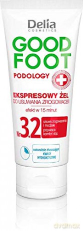 Delia Cosmetics Good Foot Podology Nr 3.2 Ekspresowy żel do usuwania zrogowaceń 60 ml