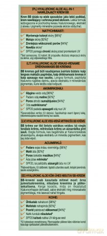 GAR GSN BB OIL FREE Hyaluronic Aloe Krem śniady