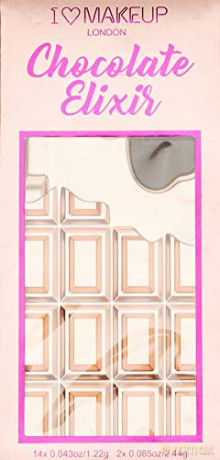 I Heart Makeup Palette Zestaw cieni do powiek Chocolate Elixir 22g (16 kolorów)