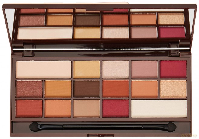 I Heart Makeup Palette Zestaw cieni do powiek Chocolate Elixir 22g (16 kolorów)