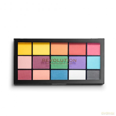 Makeup Revolution, paleta cieni do powiek Reloaded Marvellous Mattes Iconic 11 g