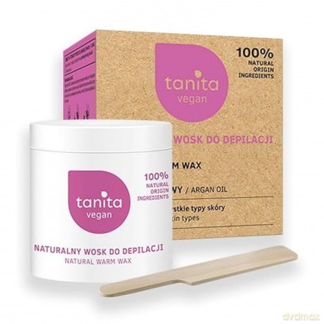 TANITA VEGAN Wosk d/depil.ciała z ol.Arganowym
