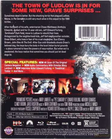 Pet Sematary II (Smętarz dla zwierzaków II) [Blu-Ray]