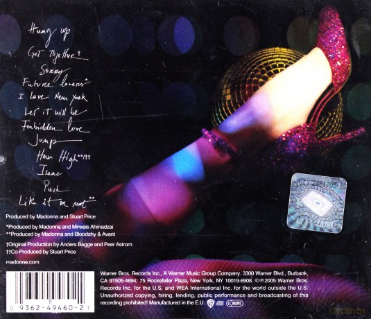 Madonna: Confessions On A Dance Floor [CD]