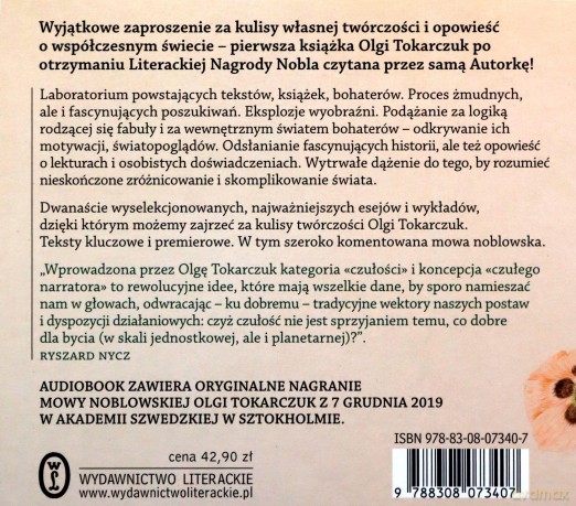 Czuły narrator - Olga Tokarczuk [AUDIOBOOK]