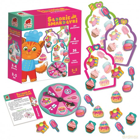 Gra educacyjna Słodkie smakołyki RK1280-02 [GRA]