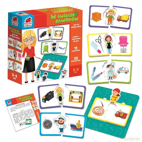Gra educacyjna W świecie zawodów RK1280-04 [GRA]