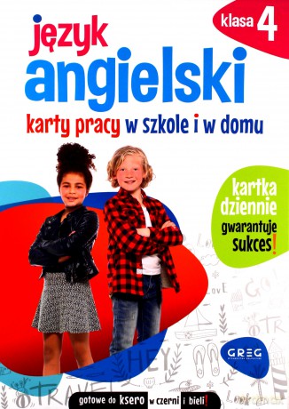 Język angielski. Karty pracy w szkole i w domu. Klasa 4 - Wioleta Antecka [KSIĄŻKA]