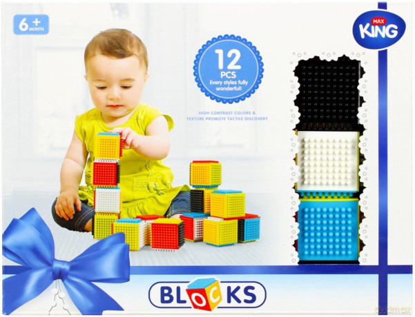 Klocki konstrukcyjne 12 elementów [KLOCKI]