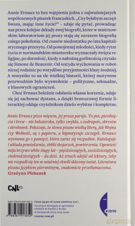 Lata - Annie Ernaux [KSIĄŻKA]
