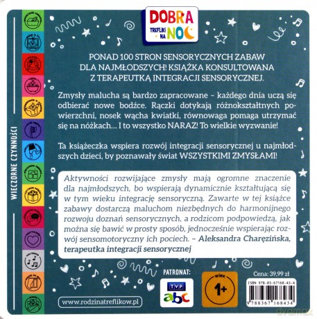 Małe widu, małe słychu. Bobaski i miś. Dobranoc, Trefliki na noc - Martyna Jelonek [KSIĄŻKA]