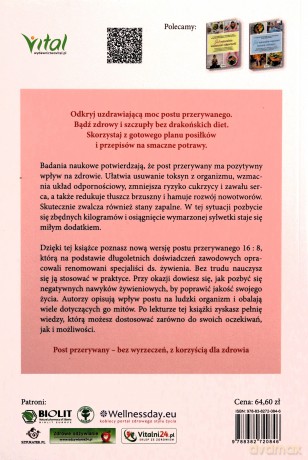 Post przerywany prawidłowe i bezpieczne stosowanie. Obniżenie cholesterolu, wzmocnienie układu odpornościowego i pozbycie się nadwagi dzięki odpowiedniej diecie - Anne Fleck,Jörn Klasen,Matthias Riedl [KSIĄŻKA]