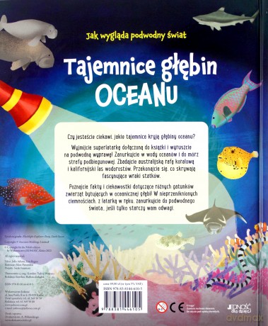 Tajemnice głębin oceanu - Julia Adams,Lisa Regan [KSIĄŻKA]