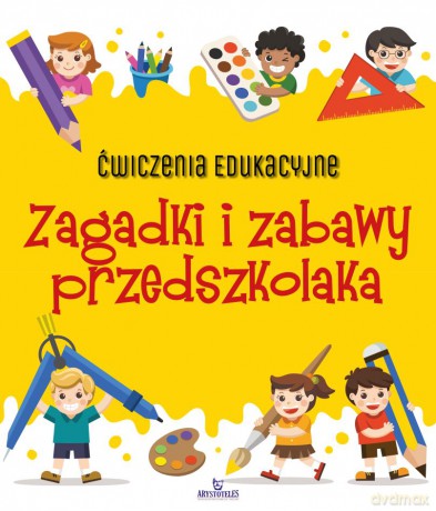 Zagadki i zabawy przedszkolaka. Ćwiczenia edukacyjne - Ewelina Grzankowska [KSIĄŻKA]